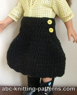 Knitted Las' Tunic Top Pattern with Crochet Yoke in DROPS