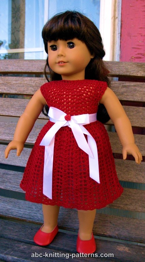 american girl doll christmas dress