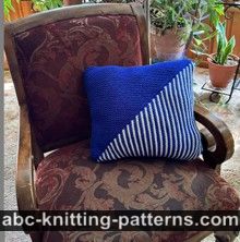 Sailor Cushion Free Knitting Pattern