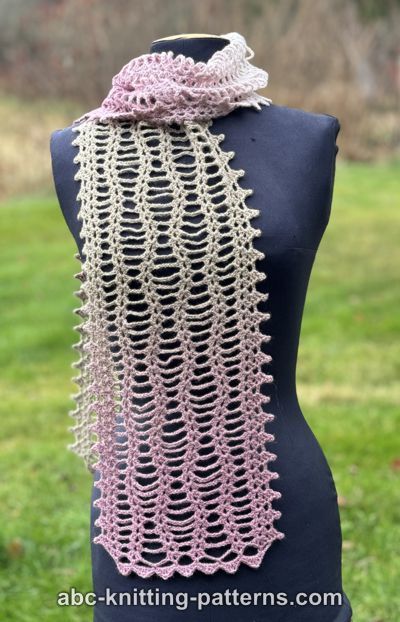 Chain and Shell Scarf