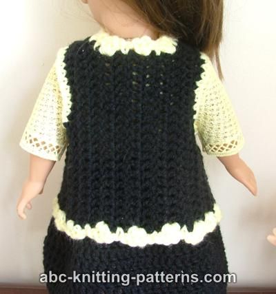 Crochet Living: Tassel Doll Vest!